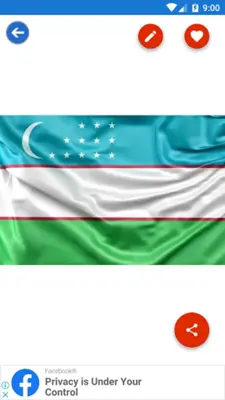 Uzbekistan Flag Wallpaper Fla android App screenshot 6